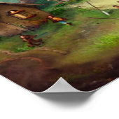 Cute Village Digital Art Poster (Hoek)