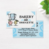 Cute vintage boulangerie carte de visite (Bureau)