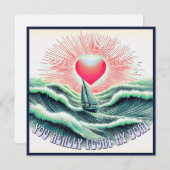 Cute vintage jeu romantique Valentines carte (Devant / Derrière)