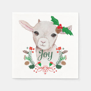 Cute Vintage-kerstgeit - Joy Servet