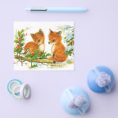 Cute Vintage-kerstmeloenen Flyer (Enkel)