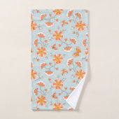 Cute Vintage Papillon Motif (Serviette à main)