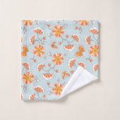 Cute Vintage Papillon Motif (Gant de toilette)