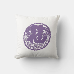 Cute Violet Paars, prachtig elegant, uniek Kussen