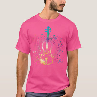 Cute Violinist Girl Violin T-shirt