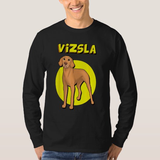 Cute Vizsla T-shirt (Voorkant)