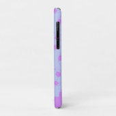 Cute Voetbal Pattern in Paars Personalized Case-Mate iPhone Case (Achterkant/links)