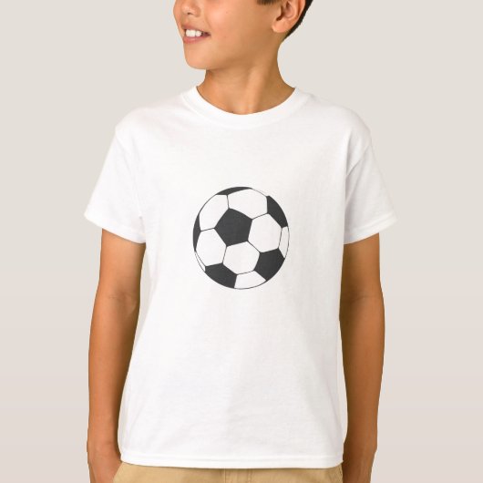 Cute Voetbal T-shirt (Voorkant)