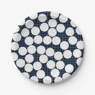 Cute Volleyball Paper-Borden Papieren Bordje