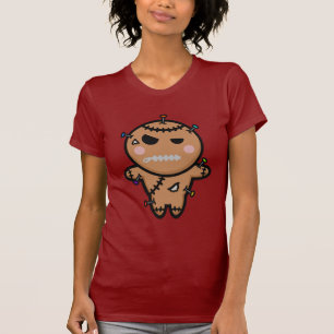 Cute Voodoo Doll Damas T-shirt