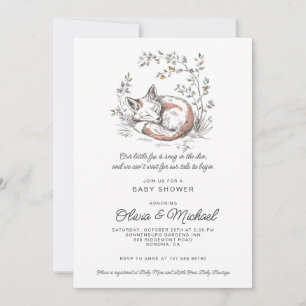 Cute Vos Baby Shower Kaart
