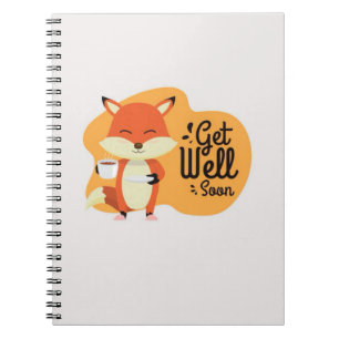 Cute Vos Cadeaus Beterschap Notitieboek