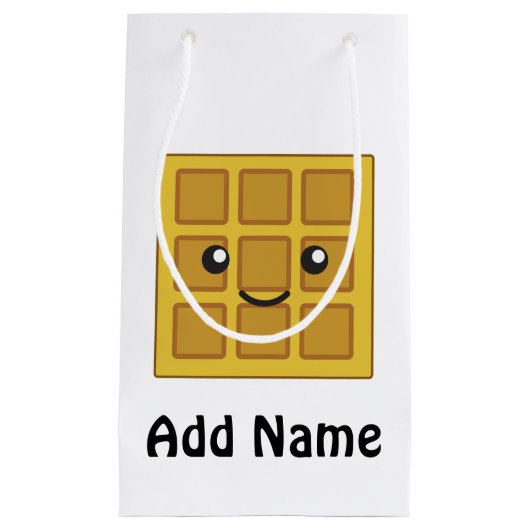 Cute Waffle Klein Cadeauzakje (Voorkant)
