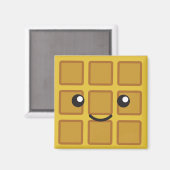 Cute Waffle Magneet (Voorkant / Achterkant)