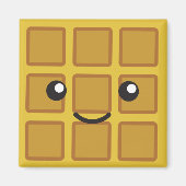 Cute Waffle Magneet (Voorkant)