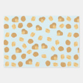 Cute Walnoten Nut Pattern Inpakpapier Vel (Voorkant 3)