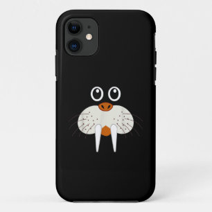 Cute Walrus Dierenkostuum Grappige Halloween iPhone 11 Hoesje