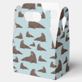 Cute Walrus Pattern Bedankdoosjes (Geopend)