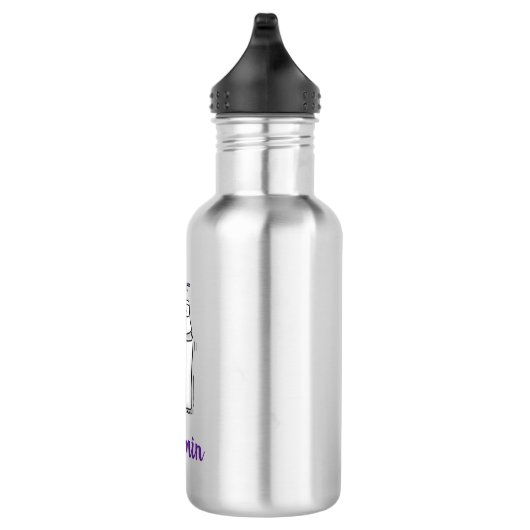 Cute wasmachine cartoon illustratie waterfles (Rechts)