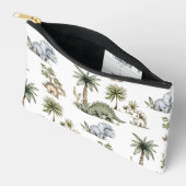 Cute Watercolor Baby Dinosaurs Etui (Open)