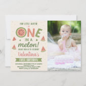 Cute Watermelon Anniversaire Fête Invitation pour  (Devant)