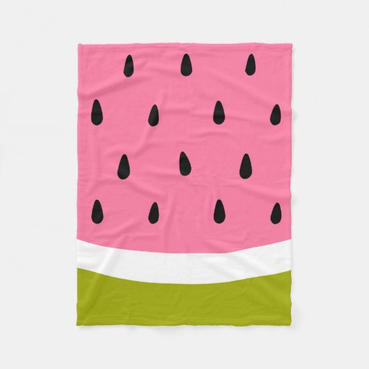 Cute Watermelon Blanket Fleece Deken (Voorkant)