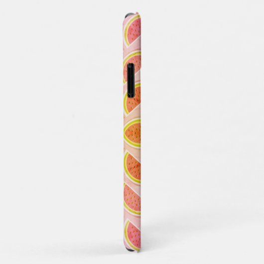 Cute WATERMELON Kaleidoscope MONOGRAM Case-Mate iPhone Case (Achterkant/rechts)