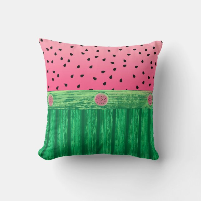 Cute Watermelon Kussen (Voorkant)