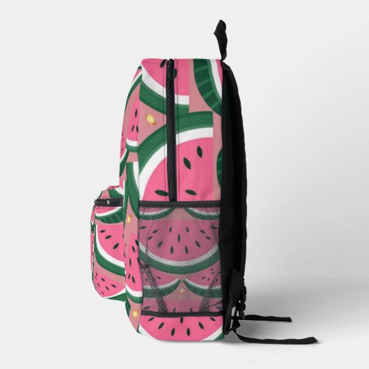 Cute Watermelon Pattern Bedrukte Rugzak (Rechts)