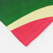 Cute Watermelon Pattern Fleece Deken (Hoek)