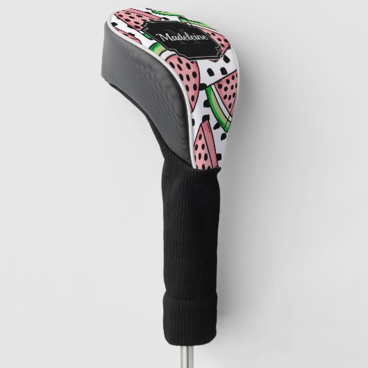 Cute Watermelon Pattern Golfheadcover (Schuin)