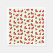 Cute Watermelon Pattern Melon Summer Light Green Servet (Voorkant)