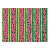 Cute Watermelon Pattern Pink & Green Tafelkleed (Voorkant (Horizontaal))