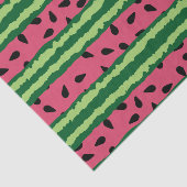 Cute Watermelon Pattern Pink & Green Tissuepapier (Detail)