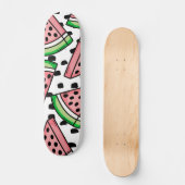 Cute Watermelon Pattern Skateboard (Voorkant)