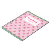 Cute Watermelon Slict Pattern-laptop Notitieboek (Linkerzijde)