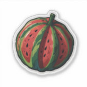 Cute Watermelon Sticker (Voorkant)