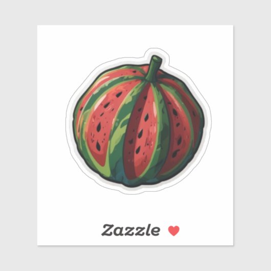 Cute Watermelon Sticker (Vel)