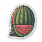 Cute Watermelon Sticker (Voorkant)
