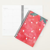 Cute Waterverf Aardbery Planner (Display)