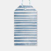 Cute Waterverf Airplane Boy Dank u Cadeaulabel (Achterkant)