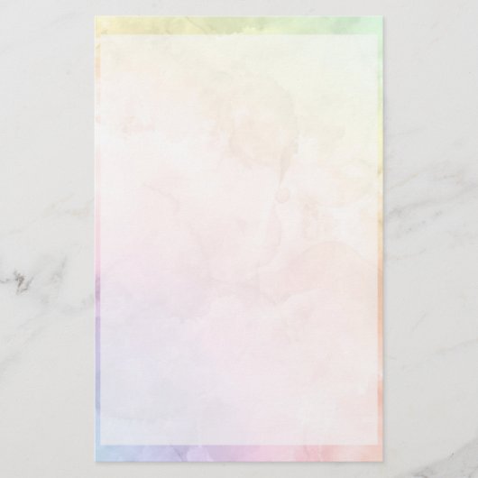 Cute Waterverf Briefpapier (Voorkant)