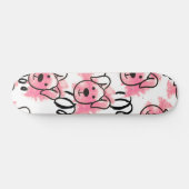 Cute Waterverf Dog Pattern Skateboard (Horizontaal)