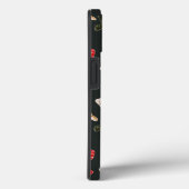 Cute Waterverf kerstillustratie patroon Case-Mate iPhone Case (Achterkant / Rechts)