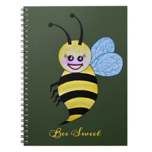 Cute Waterverf met Happy Smile Notitieboek