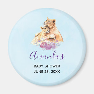 Cute Waterverf Moeder Lons en Baby shower Kutten Magneet