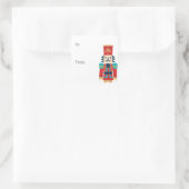 Cute Waterverf Nutcracker Gift Labels (Tas)