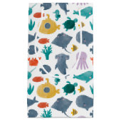 Cute Waterverf Ocean Animals Patroon Klein Cadeauzakje (Voorkant)