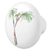 Cute Waterverf Palm Tree Koala Beer Ceramic Knob. Keramische Knop (Rechts)