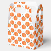 Cute Waterverf Pumpkin Favor Box Bedankdoosjes (Geopend)